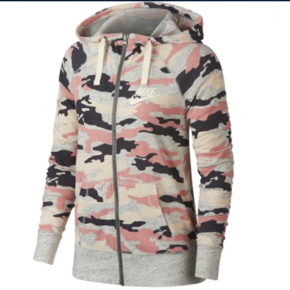 nike womens camo hoodie